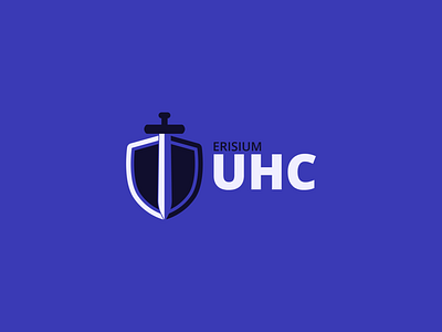 Erisium - UHC branding communication design flat logo minecraft vecteur vector