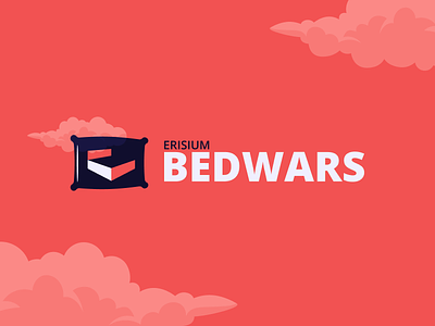 Erisium - Bedwars bed bedwars branding communication flat logo minecraft red sleep vecteur vector