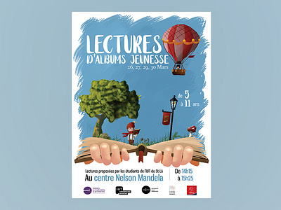 Lectures d'albums jeunesse - Poster