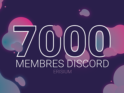 7k discord members - ERISIUM