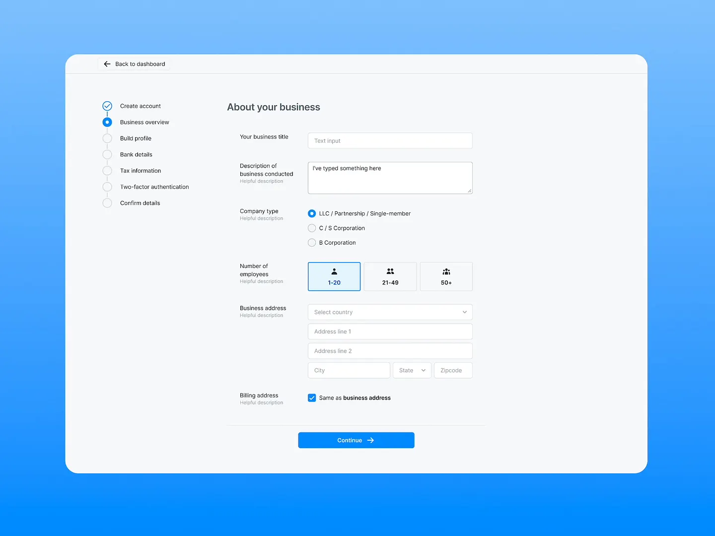 Inline Form Design: Streamlined User Experience for Onboarding