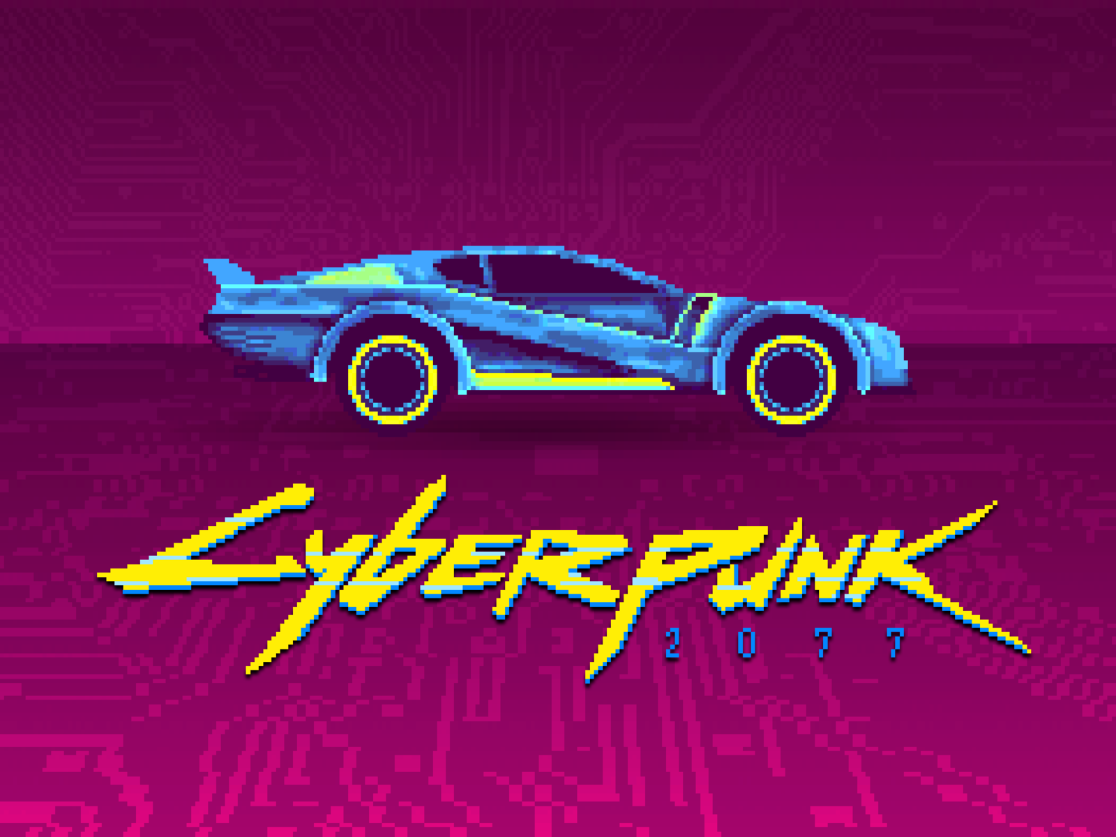 Cyberpunk 2077 Pixel Art by Henry Dan on Dribbble