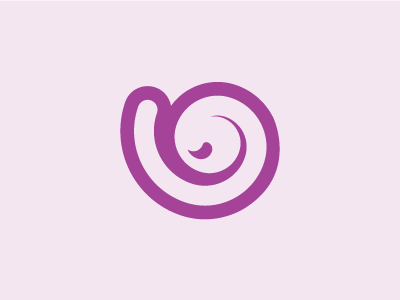 Guruguru Logo comics shop logo mark spiral