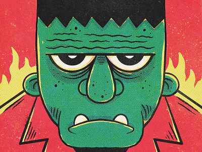No, I'm not Frankenstein's monster - illustration