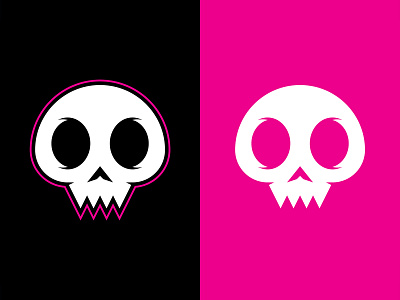 Skull logo t-shirts adobe illustrator blue branding branding design illustrator logo logo design pink skull logo skulls t shirt t shirt design t shirt illustration vector vector art