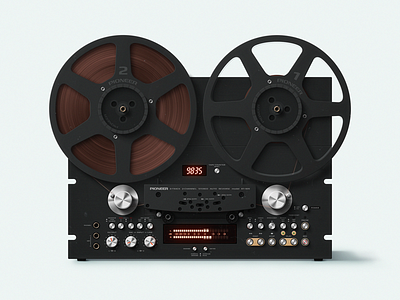 Pioneer RT 909 icon pioneer recorder retro tape