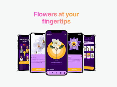 Flory App Design