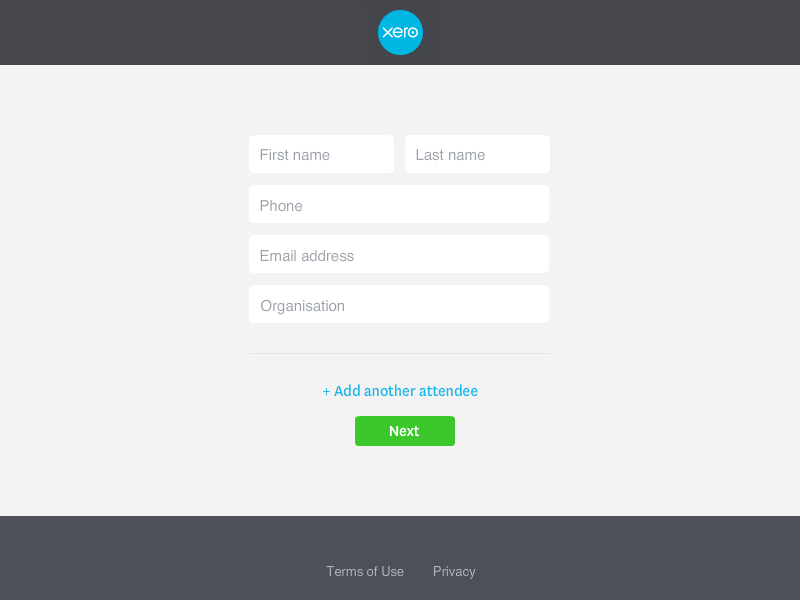 Form Xero designs, themes, templates and downloadable graphic elements ...