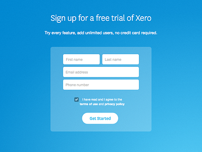 Sign up form - Mac accounting blue form sign up xero