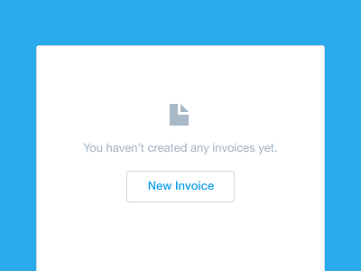 Empty States app button empty state financial invoice medium pattern ui ux