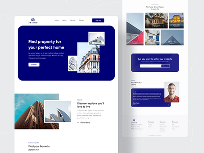 Real Estate Exploration Design 2020 trend architecture dribbble best shot landing page landing page design landingpage popular shot property property website real estate real estate agency real estate website realestate trends twinkle ui ux uidesign web design webdesign website concept