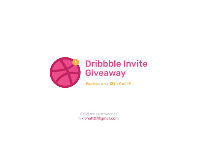 One Dribbble Invite Giveaway - Ending Soon!