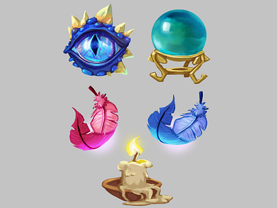 Witchraft game art game artist game dev game icons icon item