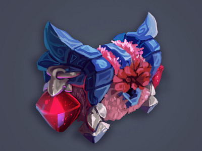 flower chest by Jovana Damcevska on Dribbble