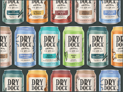 Dry Dock Brewing Core Cans