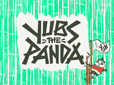 Yubs The Panda—Branding
