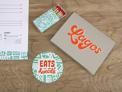 Lagos Food Truck Branding branding food truck wordmark