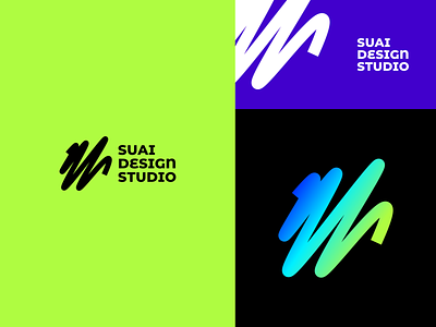 SUAI Design Studio Logotype branding design logo vector