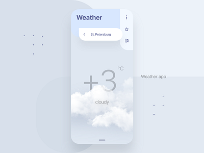 Weather - mobile app