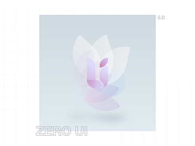 Zero UI 5.0 - style adobe xd branding design icon illustration kit logo ui xd