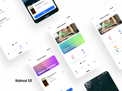 Smart Connect - Katmai UI (redesign) adobe xd app design kit ui xd