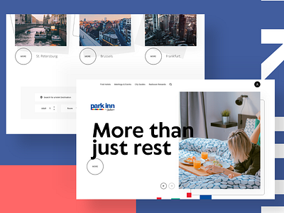 Park inn - Redesig adobe xd branding design hotel hotel booking kit typography ui web web design website xd