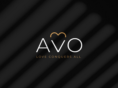 A V O branding design graphic design logo love