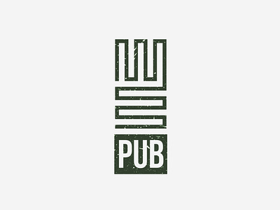 ШЕ PUB branding design graphic design logo pub vector