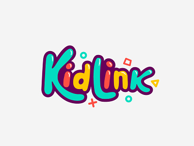 KidLink branding design graphic design kid kids logo vector