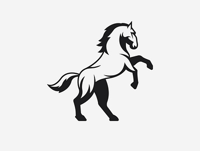 HRS branding design graphic design horse logo vector