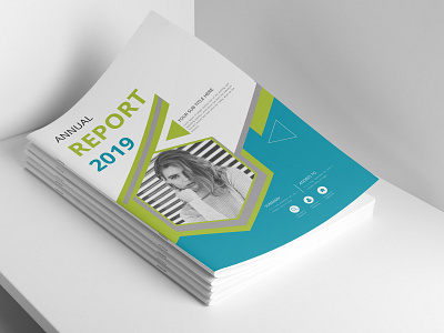 annual report bi fold brochure brochure tri fold flyer flyer bundle logo roll up rool up