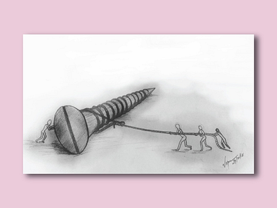 Conceptual Drawing pencil drawing