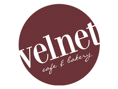 Velnet branding identity logo