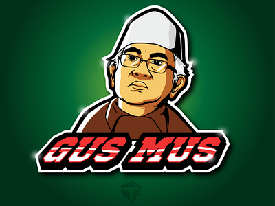 Gus Mus gaming logobrand logocreator logoesport logomark logomascot logomodern mascot person sport twitch vectorart