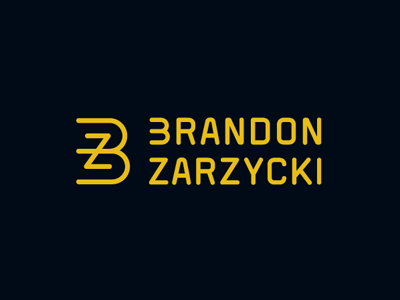 Logo 99designs brandon zarzycki bz clean logo magda minimalist name real estate simple stamp typography