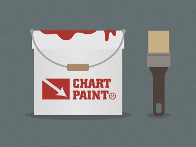 Chart Paint (Negative) brush bucket chart handle negative paint red smiley