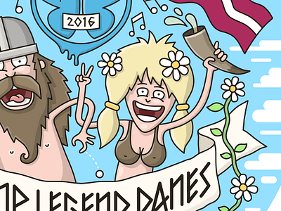 Camp Legend Danes 2016 (Tomorrowland) camp legend danes dane denmark mead party tml tomorrowland viking