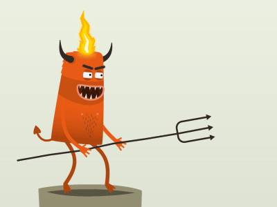 Animation: The Devil 666 animated gif animation cartoon creature devil evil flame gif hell horns lucifer mephisto monster nasty pitchfork poke poking red satan satanic the devil toon vector