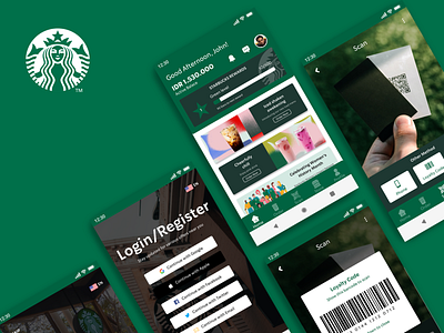 Starbucks App Redesign 2022 app case case study coffee design experience feedback figma map material minimalism mobile original redesign starbucks study ui user ux