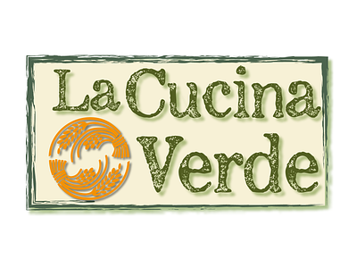 La Cucina Verde branding design graphic design graphics logo logotype vector