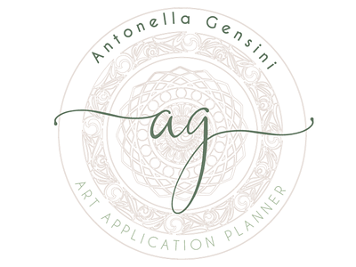 Antonella Gensini Art Application Planner branding design graphic design graphics illustration logo logotype vector