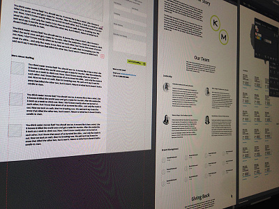 Not Really Wires layout web web design wireframe