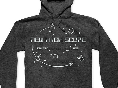 Cointelegraph Contest Sweatshirt crypto space sweatshirt
