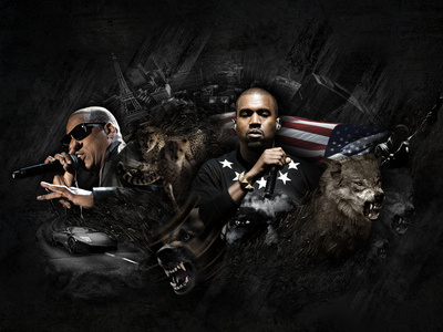 WATCH THE THRONE america animal concert givenchy hiphop jay z kanye west legend music rap watch the throne