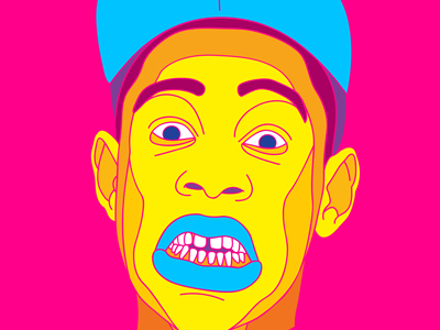 TYLER THE CREATOR. by Leroy van Drie on Dribbble