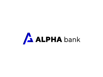 Alpha Bank Branding bank banking brand identity branding concept branding design concept design graphic design logo