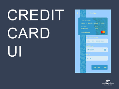 Credit Card UI @card @creditcard @freshstart @patterns @ui @ux