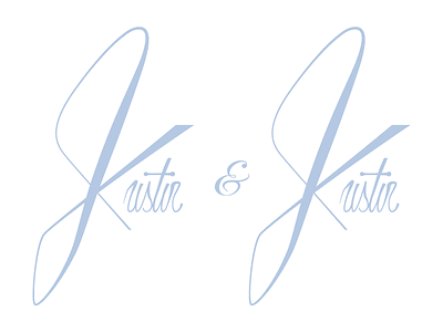 Justin & Krista / Krista & Justin monogram signature wedding