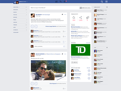 Playing with Facebook UI