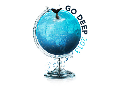 GoDeep Logo... logo photoshop